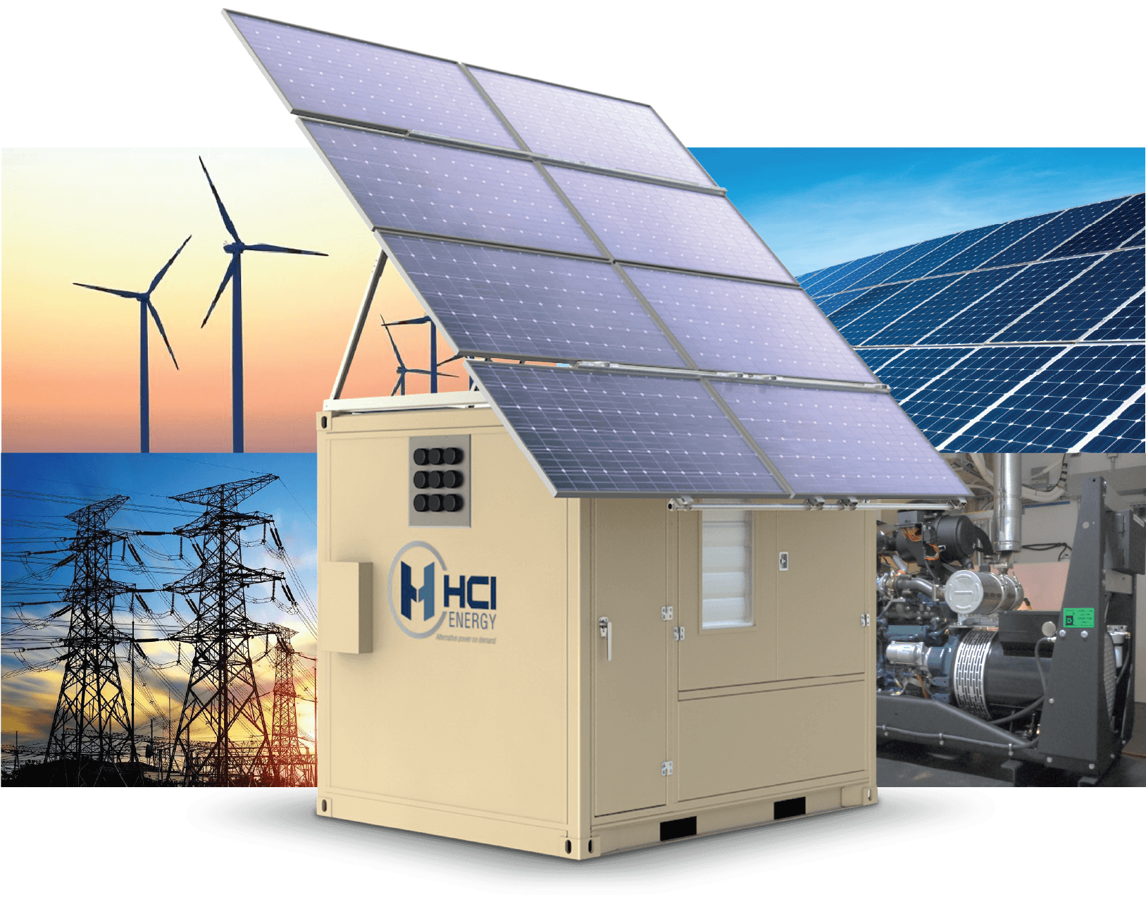 HCI Energy Hybrid Power Shelter Home Learn More Image 