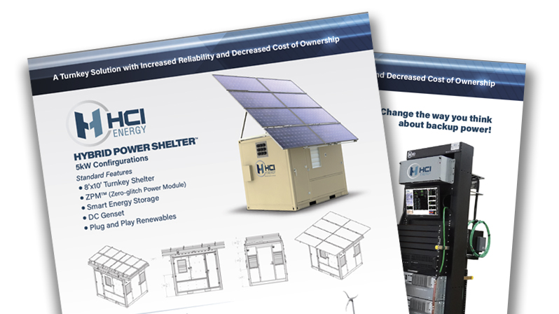 HCI Energy Product One Sheet image