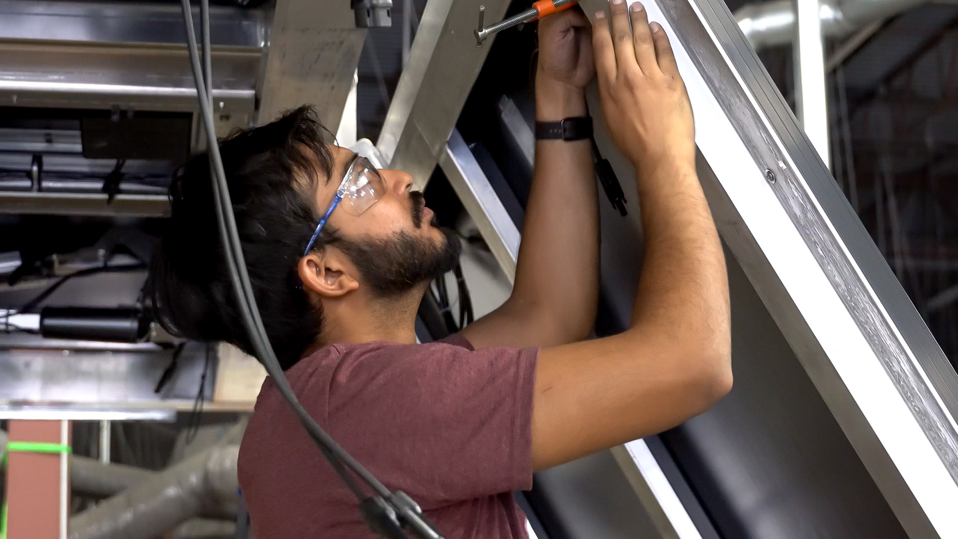 HCI Energy Production Staff Install Solar
